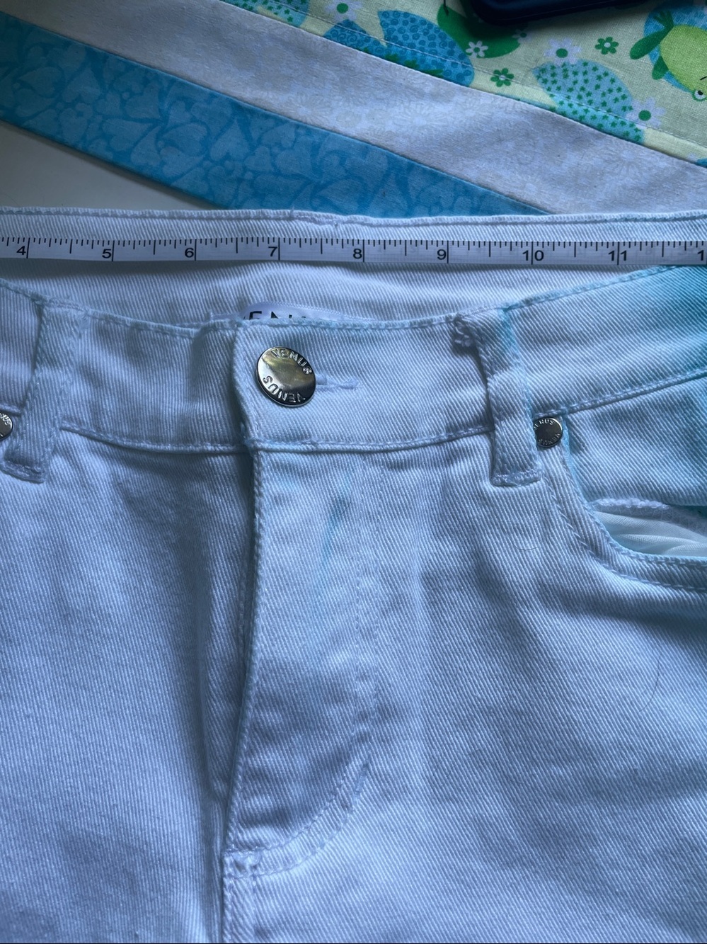 VENUS Blue and White Skinny Jeans - Picture 6 of 6